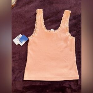 Abound Blush Lace-Trim Camisole